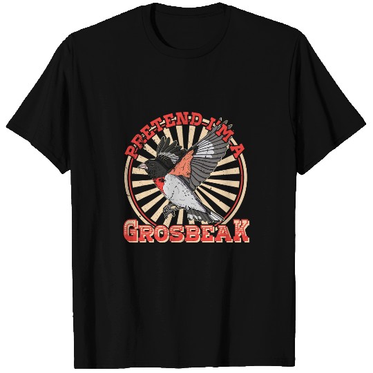 Grosbeak ornithology birdwatching biologist binocular birder 35 T-Shirts