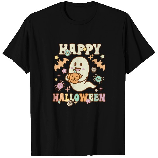 Trick Or Treat Happy Halloween Pumpkin ghosts Spider Witch T-Shirts