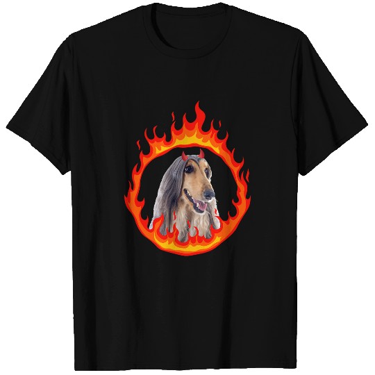 Devil Dog Afghan Hound 1 T-Shirts