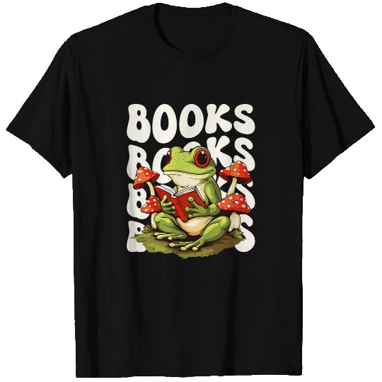 Frog Reading A Book T-Shirts
