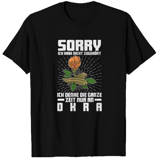 Lacrosse Gift Okra Vegetable Marshmallow Vegan Vegetarian Vegetable 22 T-Shirts