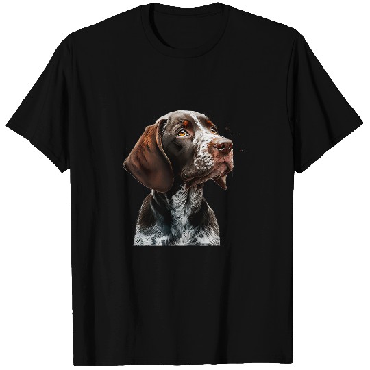Funny german shorthaired pointer Cute Puppy T-Shirts