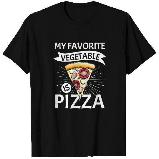 Lacrosse Gift My favorite Vegetable is Pizza 2italian delicious T-Shirts