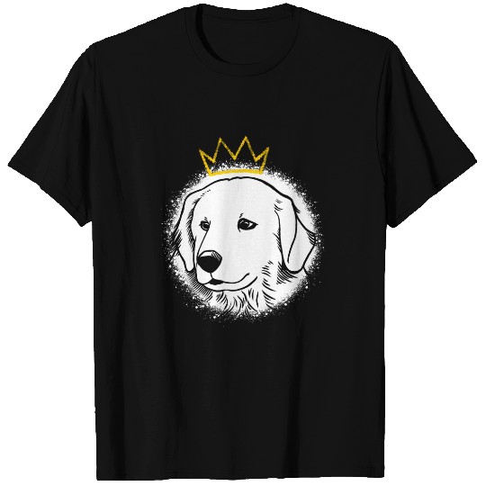 Great Pyrenees with Crown T-Shirts
