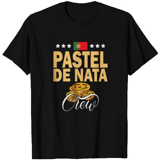 Discover Pastel de Nata Lover Portugal Portuguese Food Dish T-Shirts
