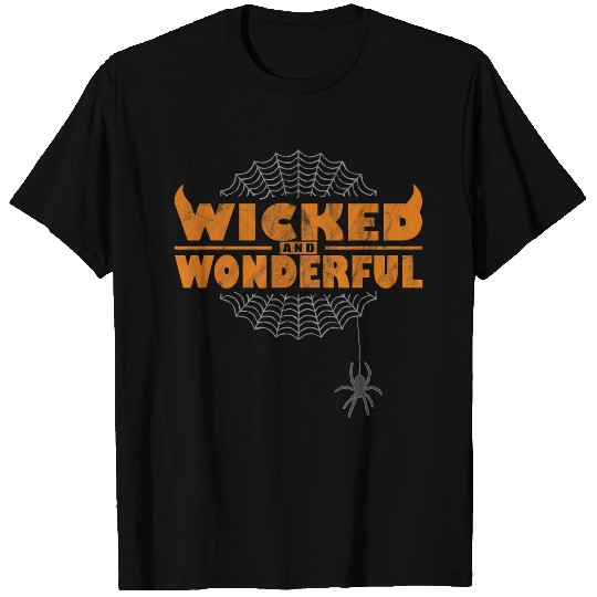 Wicked and Wonderful 2Spider and Spider Web T-Shirts