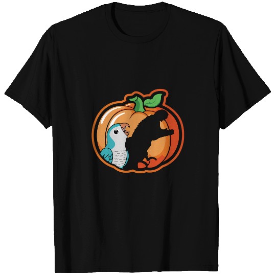 Pumpkin Parrot 2T Rexs Shadow I Blue Monk Parakeet Quaker T-Shirts