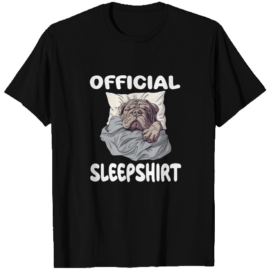 Neapolitan Mastiff Dog Official SleepPajamas Nightgown T-Shirts