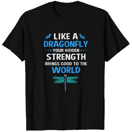 Wisdom Quotes Inspirational Dragonfly T-Shirts