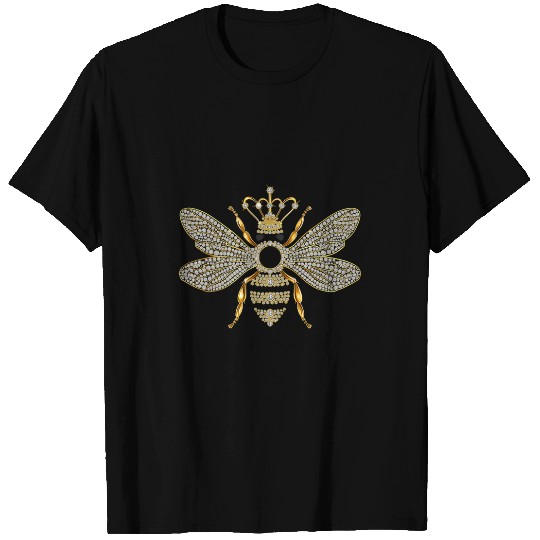 Queen Bee Jewelry Jewels Cute Beekeeping Beekeeper 2 T-Shirts