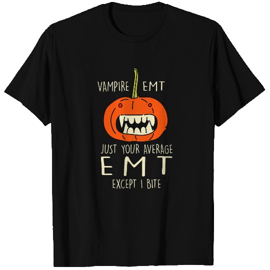 Vampire EMT Halloween Paramedic Scary 23 T-Shirts