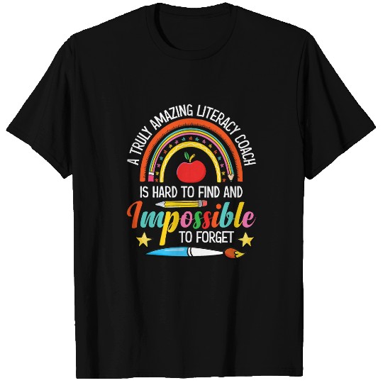 Reading Coachs Literacy Teacher Principal Literacy Coach T-Shirts