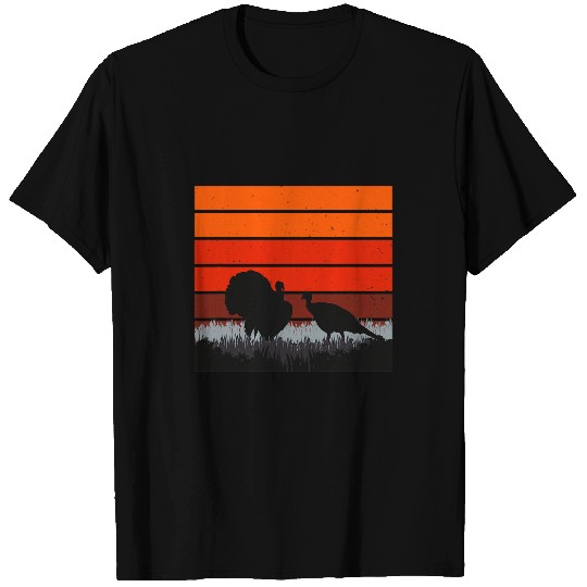 TURKEY RETRO SUNSET 2Fun Turkey Hunting Apparel T-Shirts
