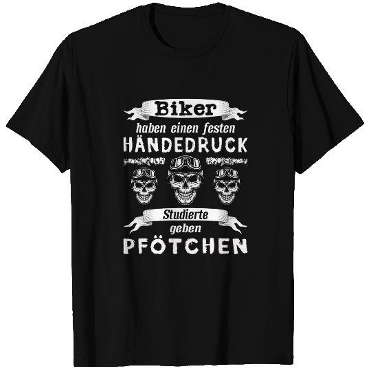Discover Mens Motorcyclists Biker Have Fixed Handshake Motorcycle Biker T-Shirts