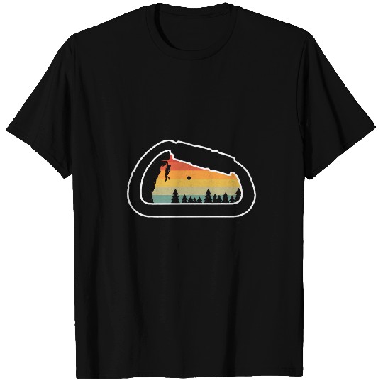 Rock Climbing Clip T-Shirts