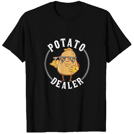 Potato dealers Vegetable Lover Business Seller Food Apparels T-Shirts