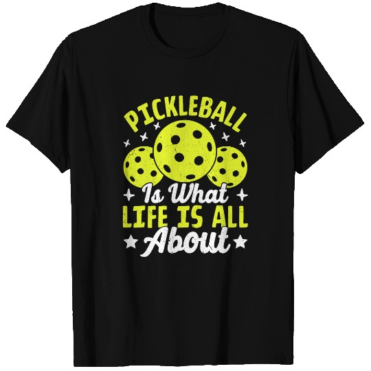 Discover Pickleball Blogger Meme Quote T-Shirts