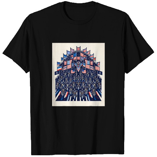 Discover Patriotic Motorcycle Rally T-Shirts