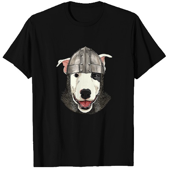 Medieval Bull Terrier Knight Warrior Dog Lover 6 T-Shirts
