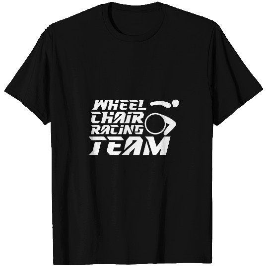 Wheelchair Racing Team Spinal Paraplegic Spine Handicap T-Shirts