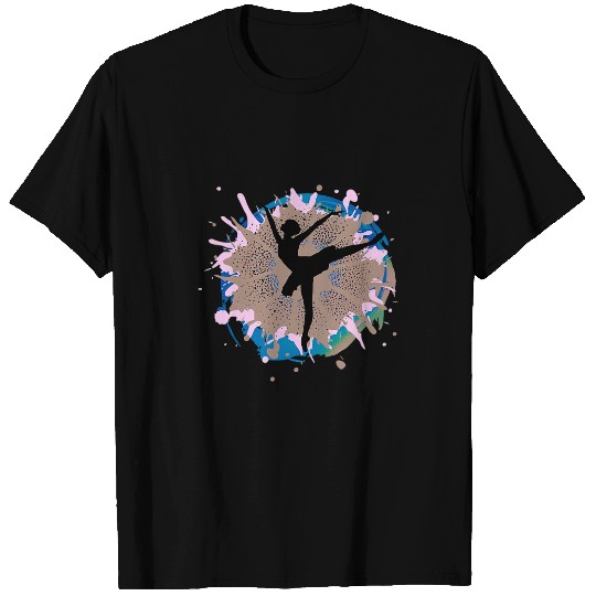 Motivational Ballet Dancer Silhouette Dancing Ballerina Cute T-Shirts