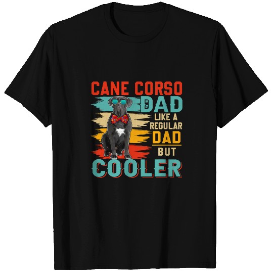 vintages Cane Corso Dad Definition Regular Dad But Cooler T-Shirts