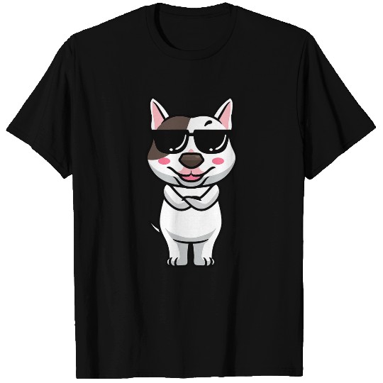 Miniature Bull Terrier Dog 3 T-Shirts