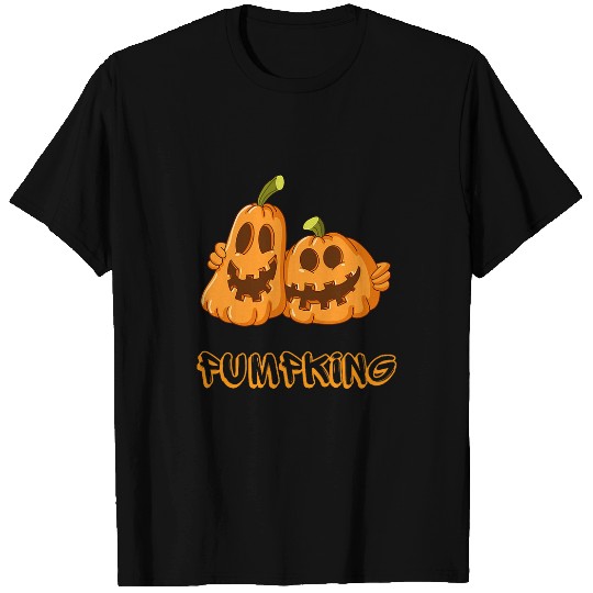 Pumpking Lovely Halloween Costume for Him T-Shirts