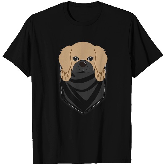 Pocket Pekingese Dog Chart T-Shirts