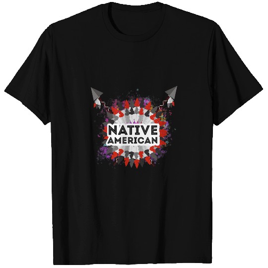 Native American Feather Indian Chief Tribes Pride T-Shirts