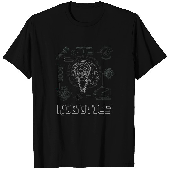 Robotics Design For Robot Engineer Or Fans T-Shirts