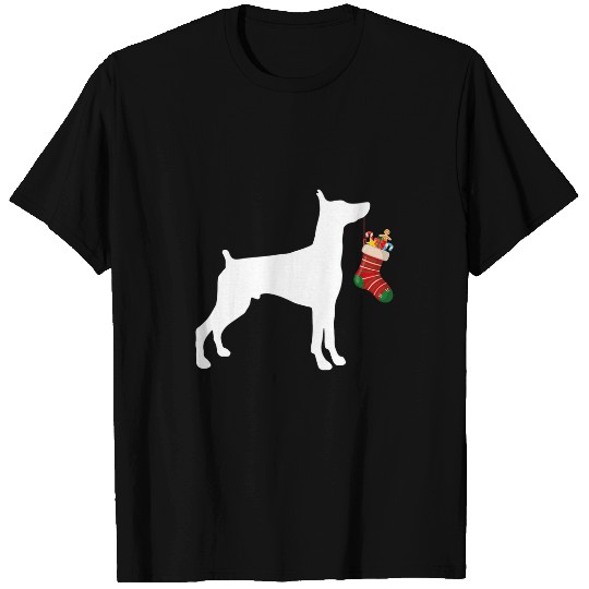 Miniature Pinscher Christmas Stocking Stuffer Dog T-Shirts