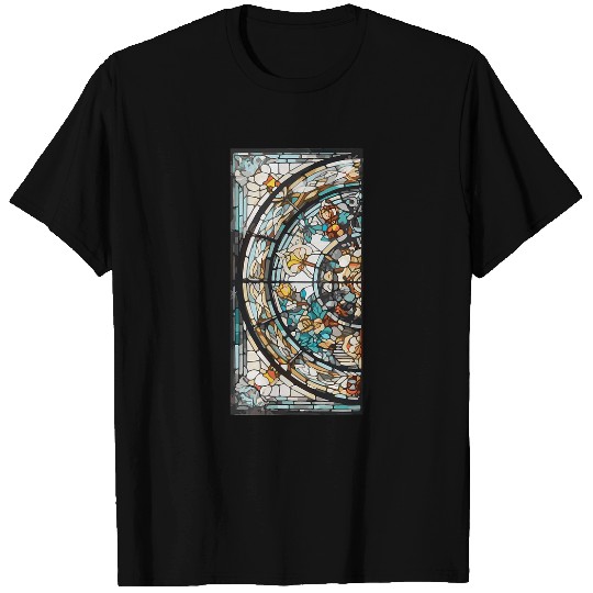 Stained Glass Windows Stained Glass Glass Artist 6 T-Shirts