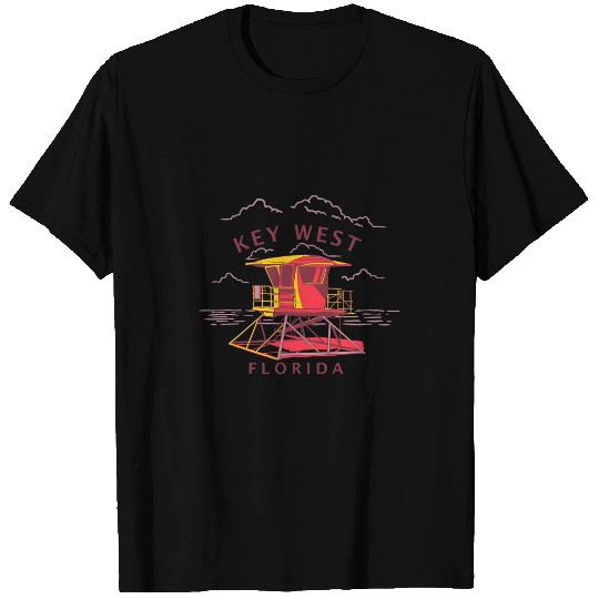 KEY WEST LIFEGUARD TOWER T-Shirts