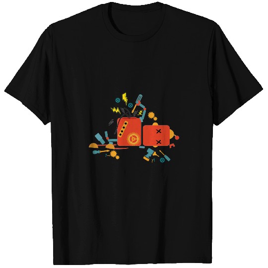 Robotics Engineering Boy Robot Lover T-Shirts