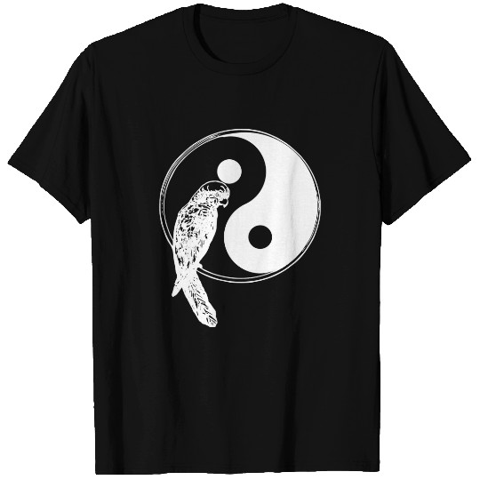 Yin Yang Parrot Feng Shui Ying Yang Taoism Taijitu Buddhism T-Shirts