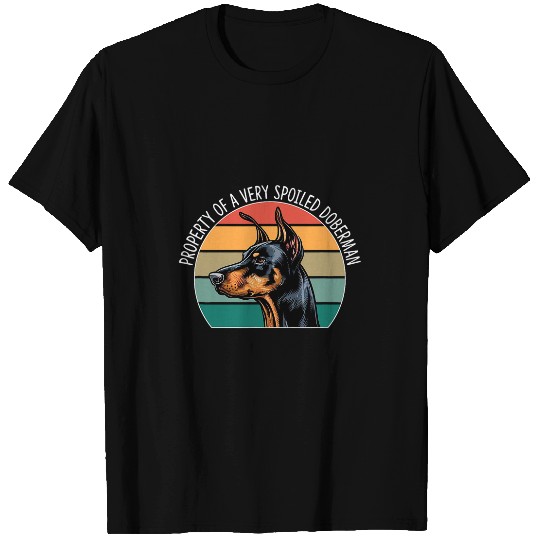 Property Of A Very Spoiled Doberman T-Shirts