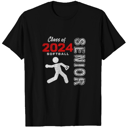 Softball Team Senior Class of 2024 Graduation 2024 T-Shirts