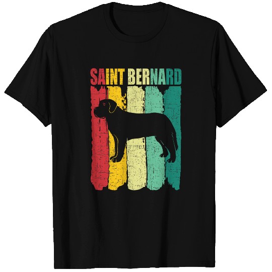 Saint Bernard Retro vintages 70s 80s Style 3 T-Shirts