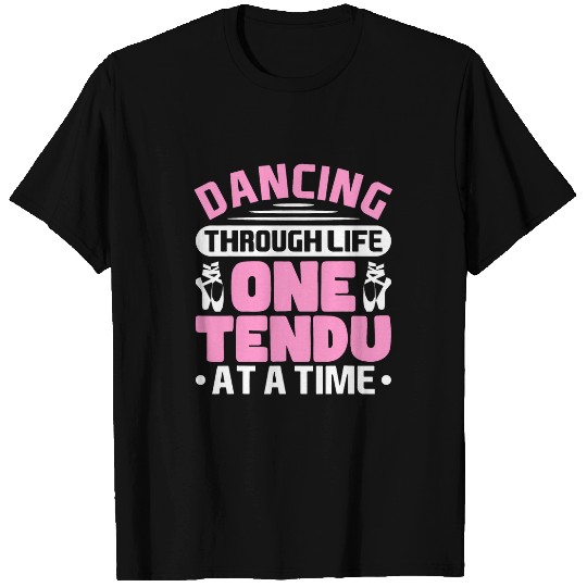 Tendu Combination Ballet Barre Tendu Exercise T-Shirts