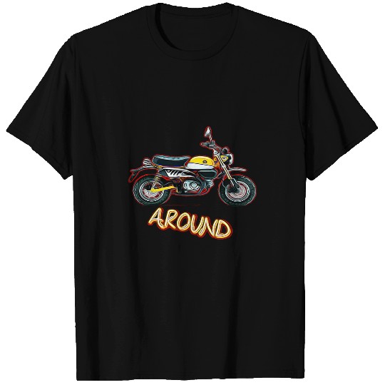 Monkey Around 2Motorcycle Scooter T-Shirts