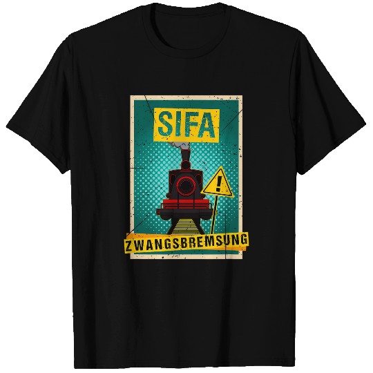 Model building railway train driver hobby work SIFA T-Shirts