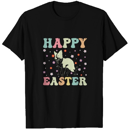 Happy Easter Border Collie Dog Lover Funny Easter Costume T-Shirts