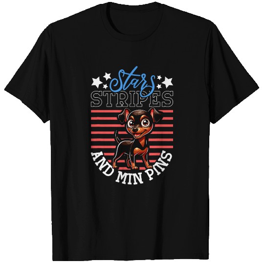 Patriotic Miniature Pinscher T-Shirts
