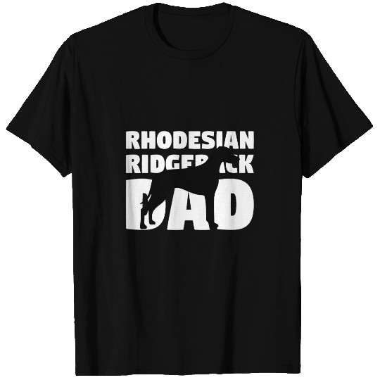 Rhodesian Ridgeback Gift Dog Father Rhodesian Ridgeback Dad T-Shirts