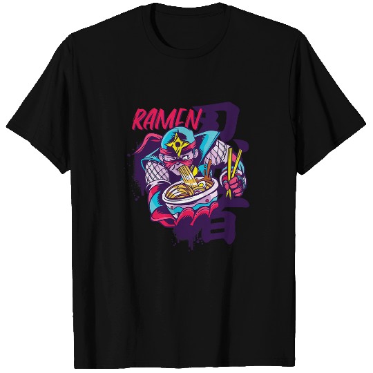 Discover Ramen Warrior Japanese Anime Art s Boys Girls Kids T-Shirts