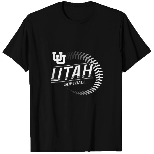 Utah Utes Softball Homerun Red Officially Licensed T-Shirts