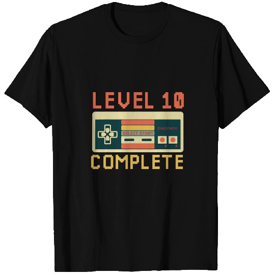 Level 10 Complete vintages Celebrate 10th Wedding Anniversary T-Shirts