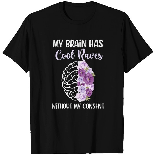 Discover My Brain Epilepsy Awareness Epilepsy Warrior T-Shirts