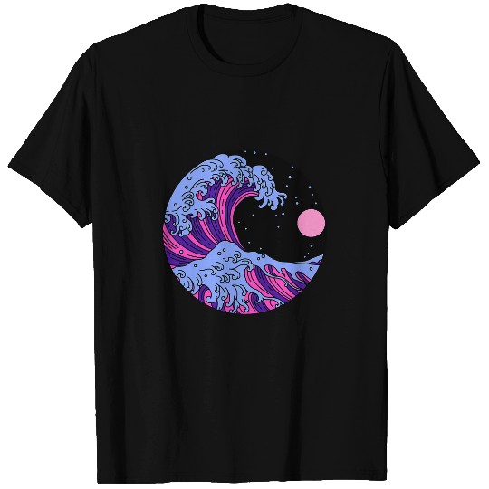 Discover Omnisexual Pride Omni Japanese Wave Discreet LGBTQ Art T-Shirts